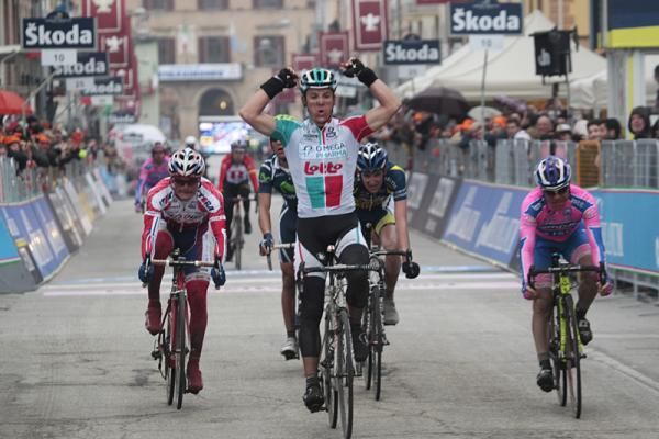 Philippe Gilbert (Omega Pharma - Lotto) wins stage 5 of Tirreno Adriatico