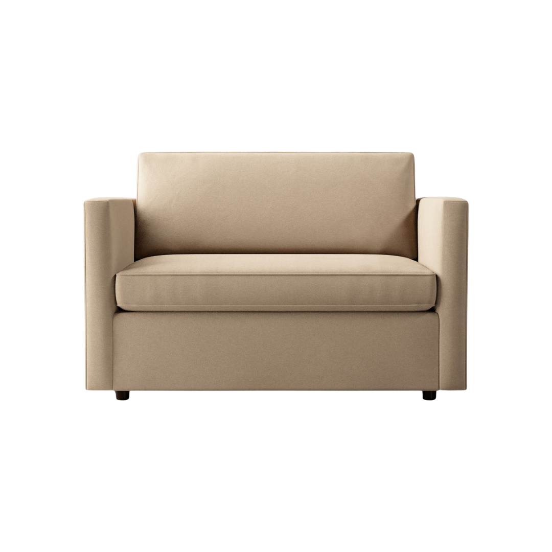 West Elm, Harris Twin Sleeper Apartment Loveseat
