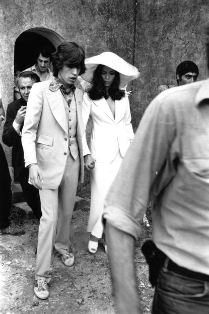 1971: Mick and Bianca Jagger 