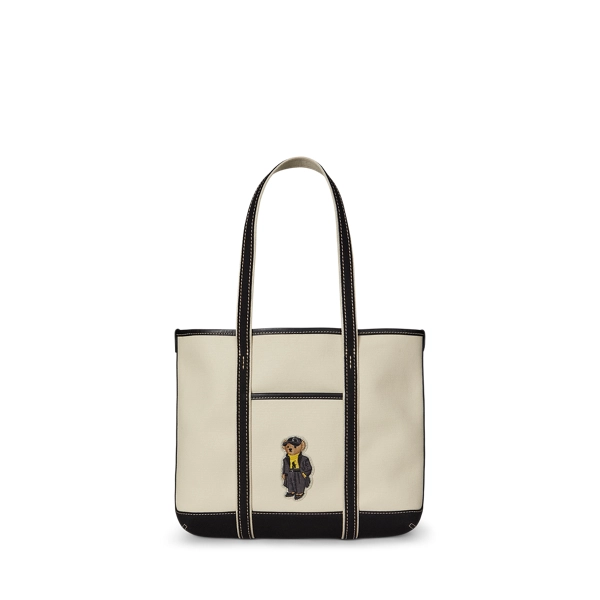 ralph lauren, Polo Bear Canvas Small Shopper Tote