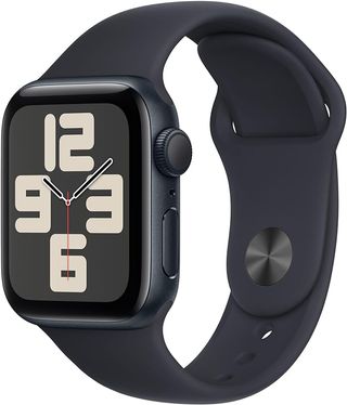 Apple Watch Se (2nd Gen, 2023) [gps 40mm] Smartwatch With Midnight Aluminium Case With Midnight Sport Band M/l. Fitness & Sleep Tracker, Crash Detection, Heart Rate Monitor