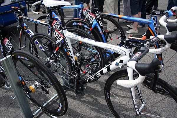 Another black and white bike