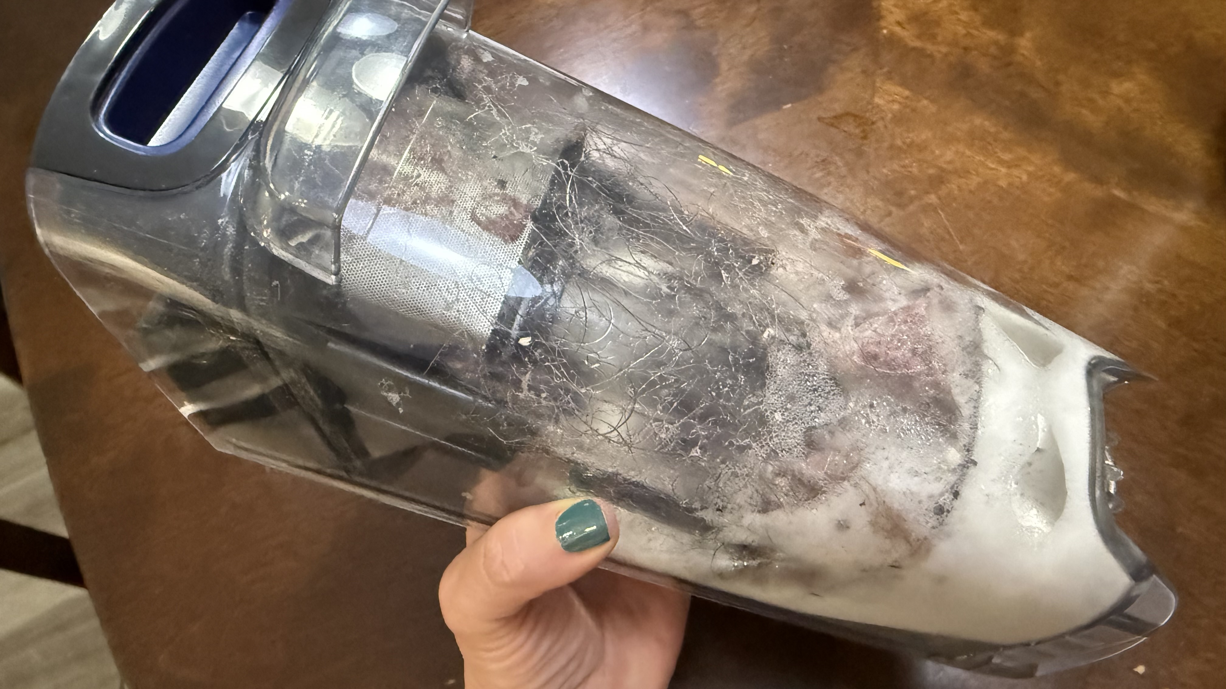 Bissell CrossWave HydroScrub All-in-One-Multi-Surface Cleaner dirty water tank