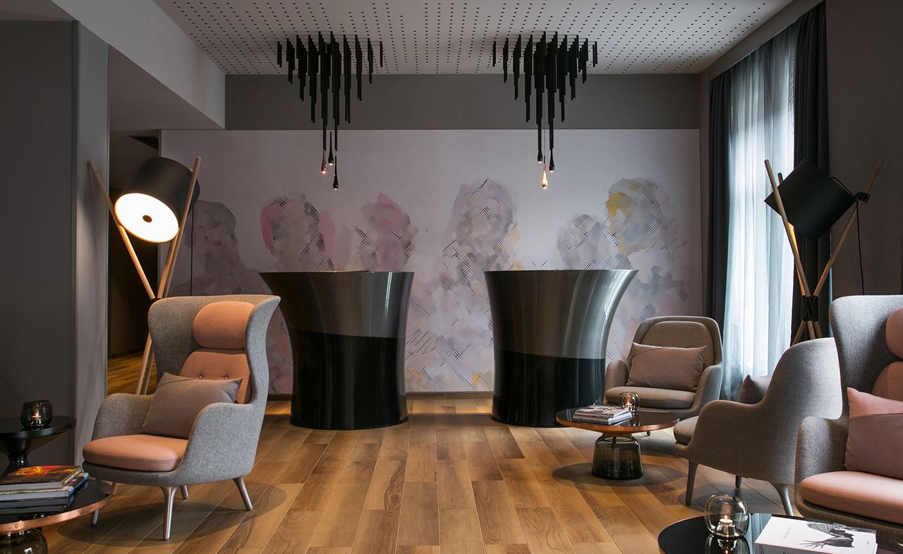 Art’otel — Berlin, Germany - sitting area