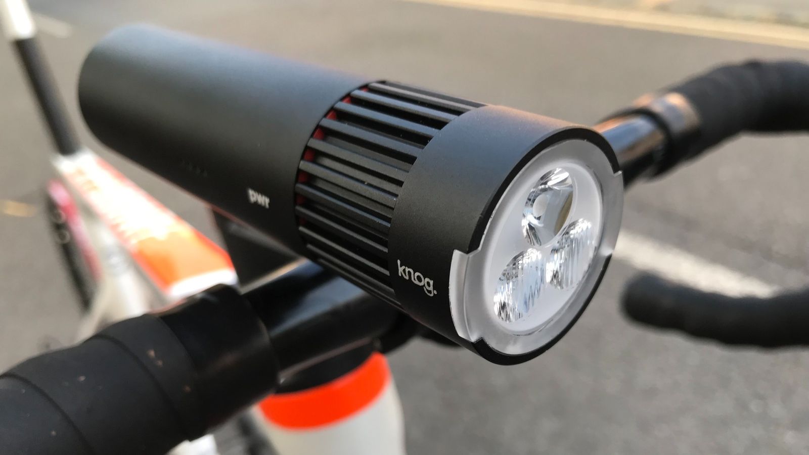 Phare Vélo Knog Lighthead PWR 1100 Lumens - Modulable, Compatible Batteries PWR, Programmable