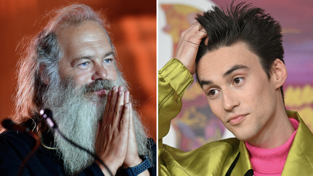 Rick Rubin and Jacob Collier