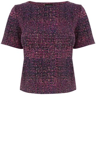 Warehouse Scratchy Print Co-ord Top, £30