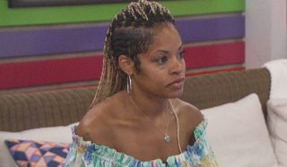 Tiffany Mitchell on a bed Big Brother CBS