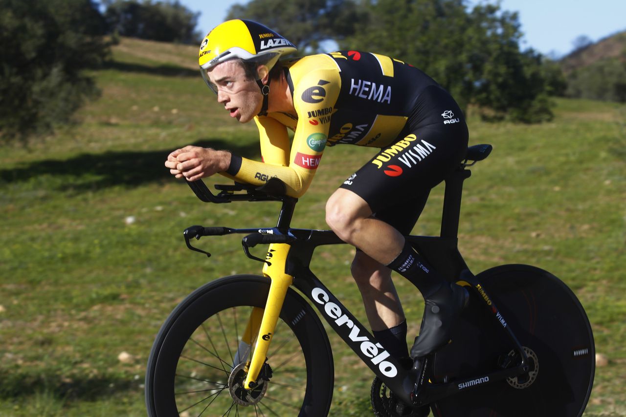 Volta ao Algarve 2022 48th Edition 4th stage Vila Real de Santo Antonio Tavira 322 km 19022022 Michel Hessmann GER Team Jumbo Visma photo Roberto BettiniSprintCyclingAgency2022