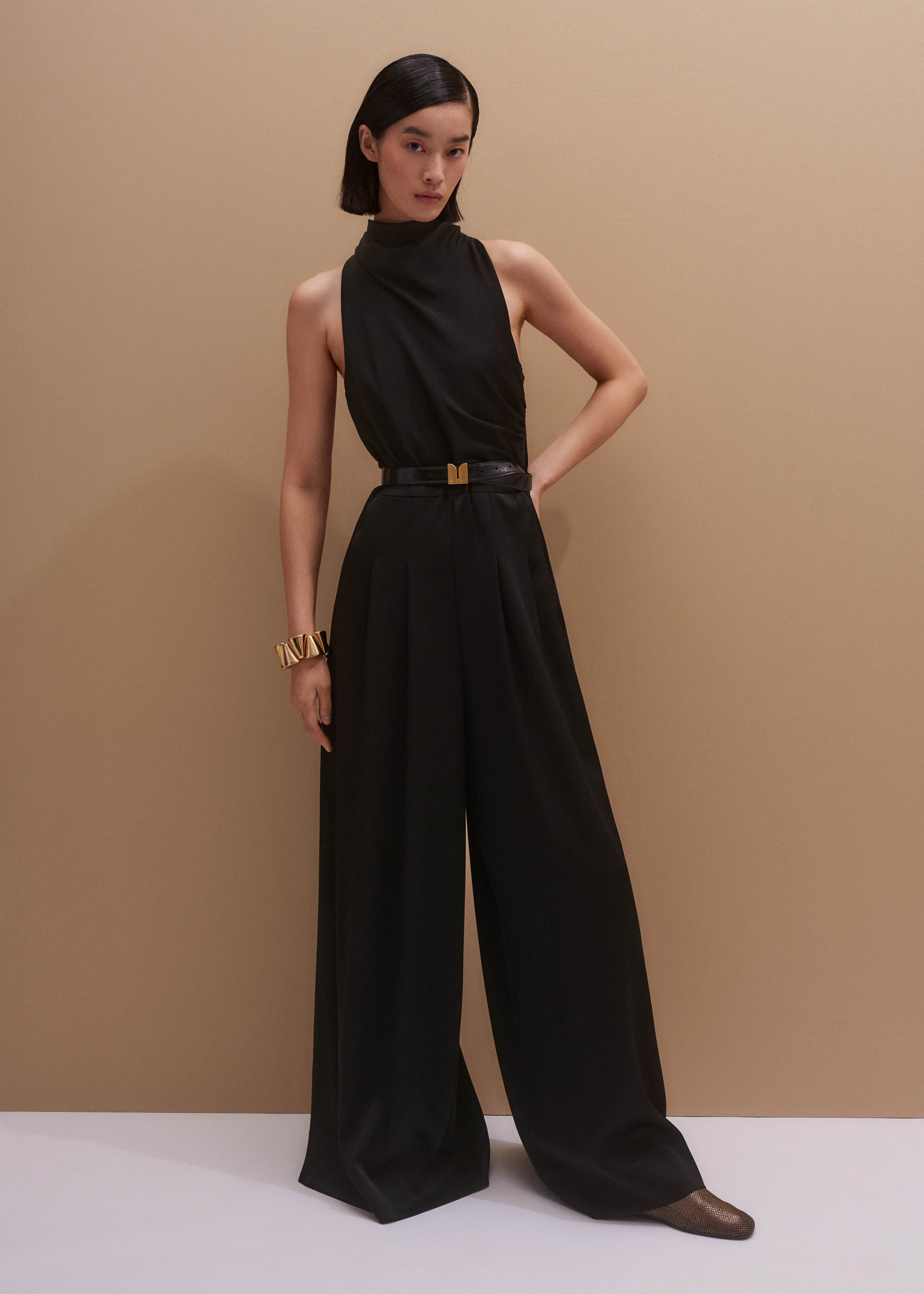 Black Tie Jumpsuit