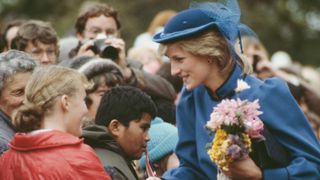 Princess Diana (1961 - 1997) greets the crowds during a walkabout in Whanganui, New Zealand, 22nd April 1983. (Photo by Jayne Fincher/Princess Diana Archive/Getty Images)