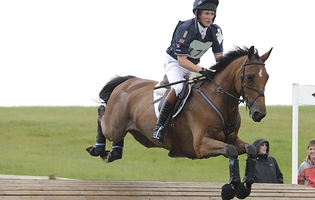 Aachen British eventing squad