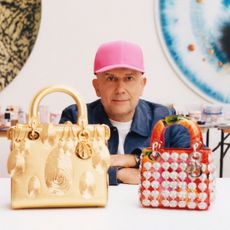 Lady Dior Bag Marc Quinn