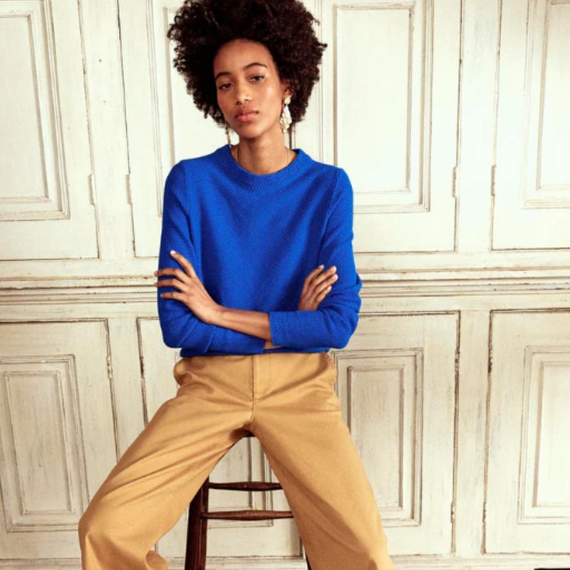 sapphire blue jumper