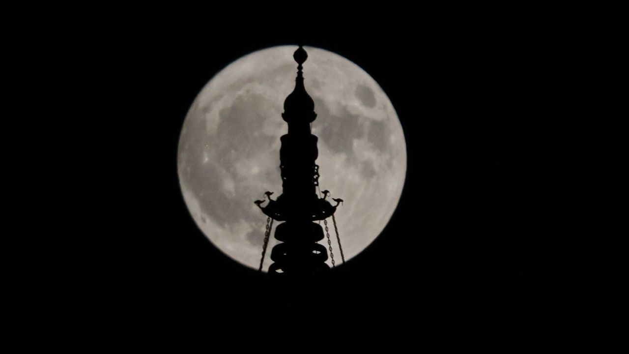 Supermoon in China