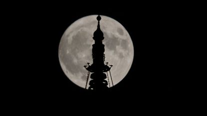Supermoon in China