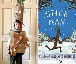 Stick Man costume