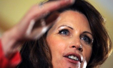 Michele Bachmann, at a fundraiser in New Hampshire, mixed up her historical facts when speaking with students before her speech.