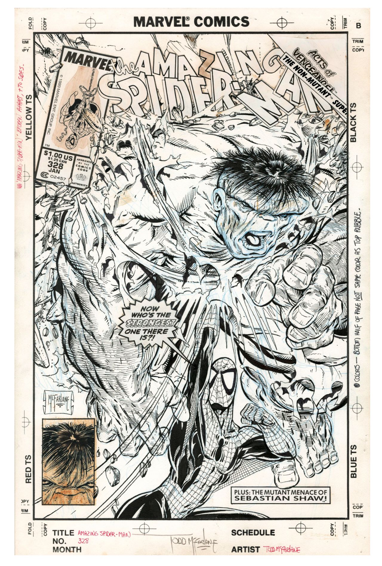 Todd McFarlane&rsquo;s Spider-Man Artist&rsquo;s Edition
