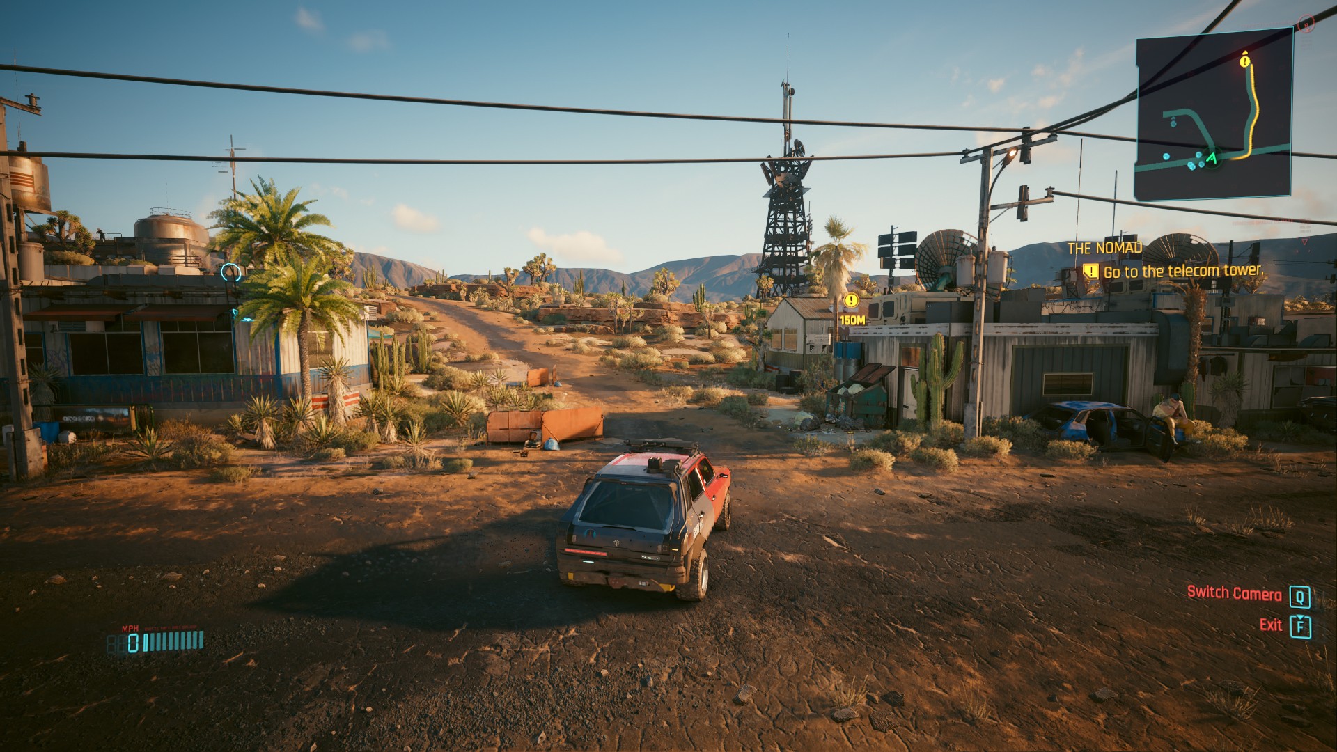 Cyberpunk 2077 running on Asus ROG Ally