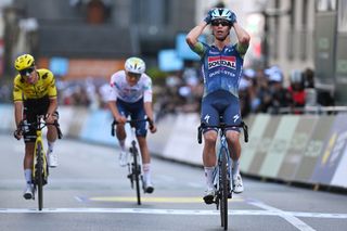 Tour de Luxembourg: Pepijn Reinderink holds off late-race chase to secure stage 3 breakaway victory