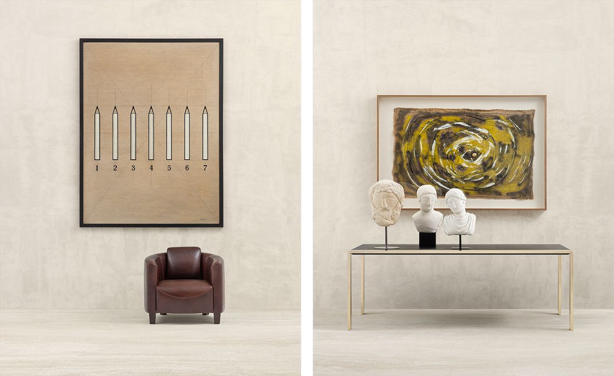 Armani Casa combines art and furniture in new project
