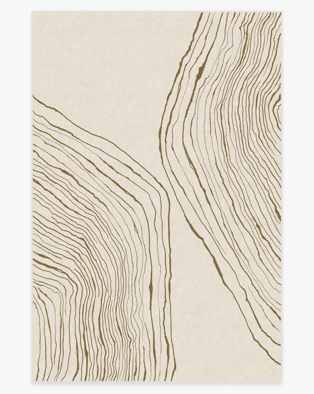 Ruggable Seine Camel and Ivory Rug