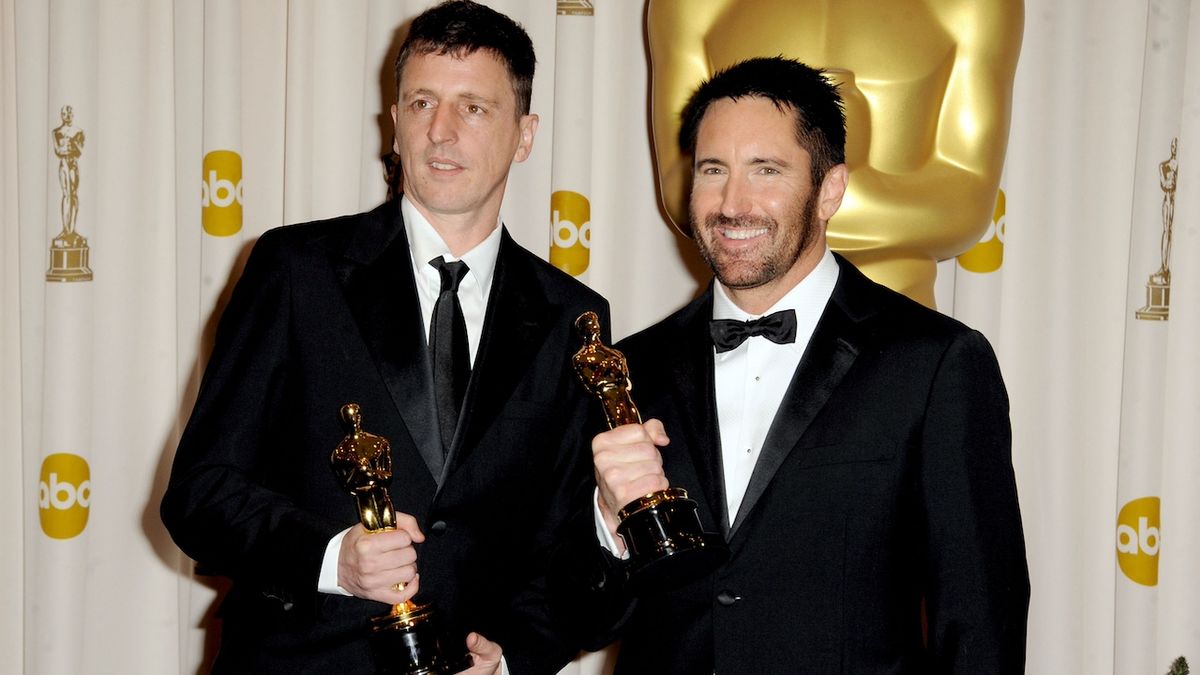 Trent Reznor And Atticus Ross in 2011