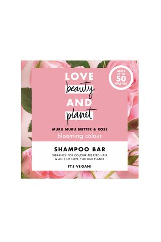 Love Beauty and Planet Blooming Colour Muru Muru Butter and Rose Shampoo Bar - best shampoo bars