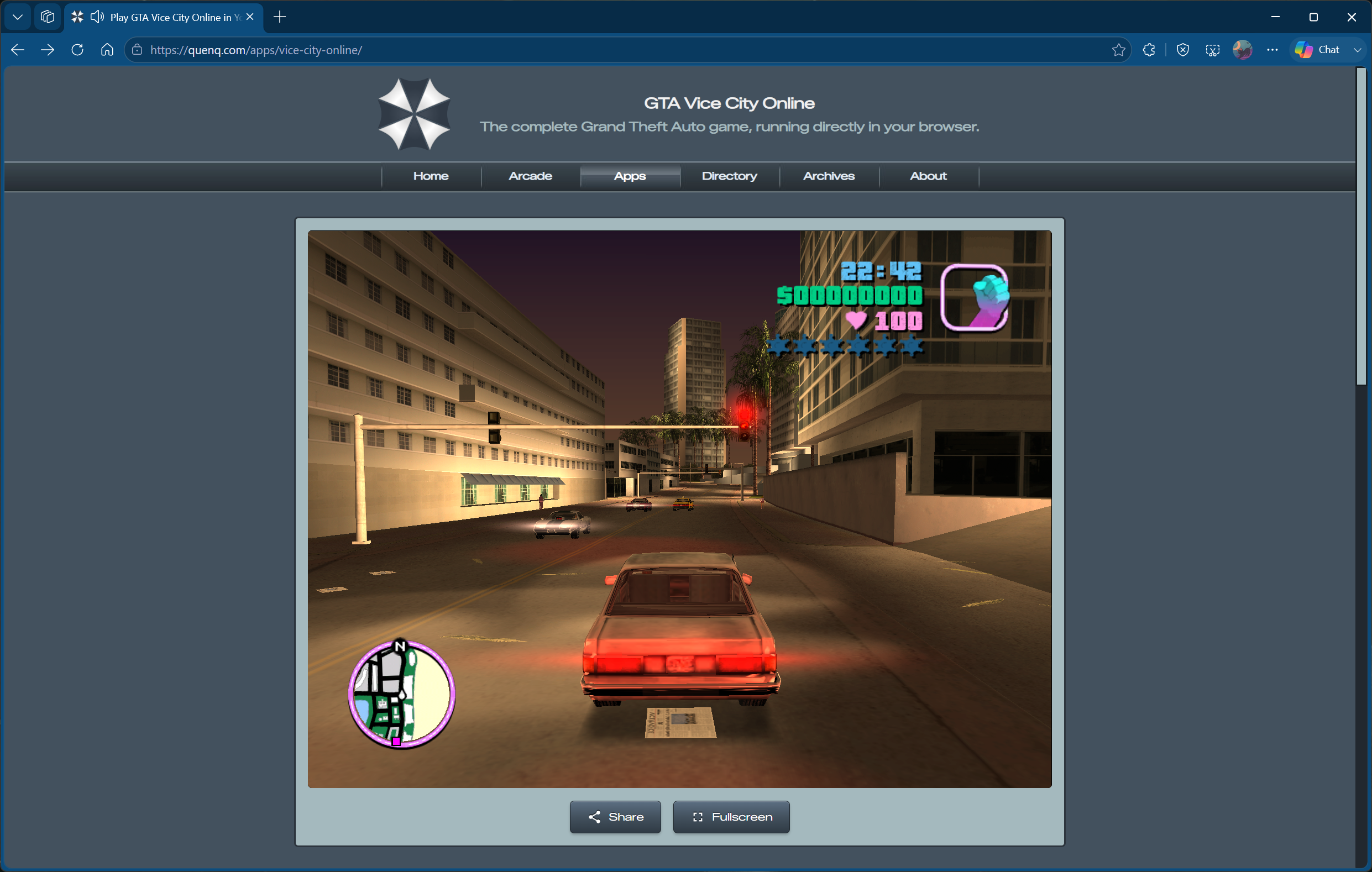 GTA Vice City and GTA III return to web browsers after a DMCA takedown — Open-source reverse engineering brings…