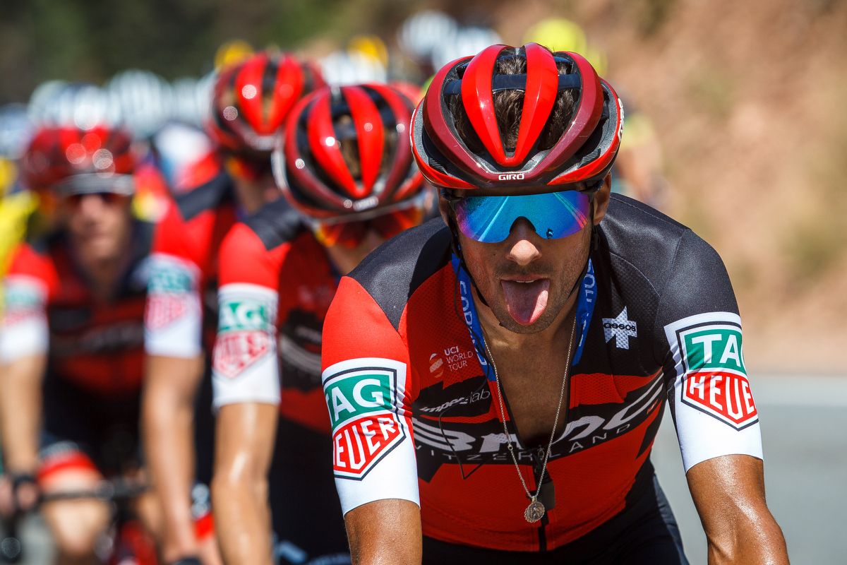 BMC stagiaire Freddy Ovett put in a lot of work on the front during stag e1 at the Tour of Utah