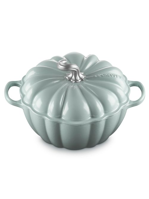 Cast Iron Pumpkin Casserole, 24cm, Sea Salt