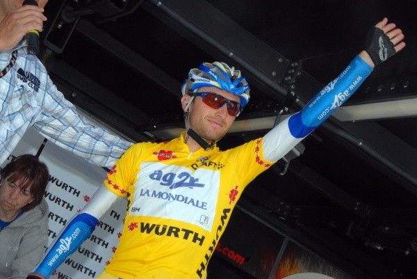 Tour de Suisse race leader Tadej Valjavec (AG2R La Mondiale)