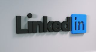 3D LinkedIn logo