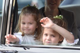 Princess Charlotte and Theodora Williams as Bridesmaids at Princess Beatrice's wedding