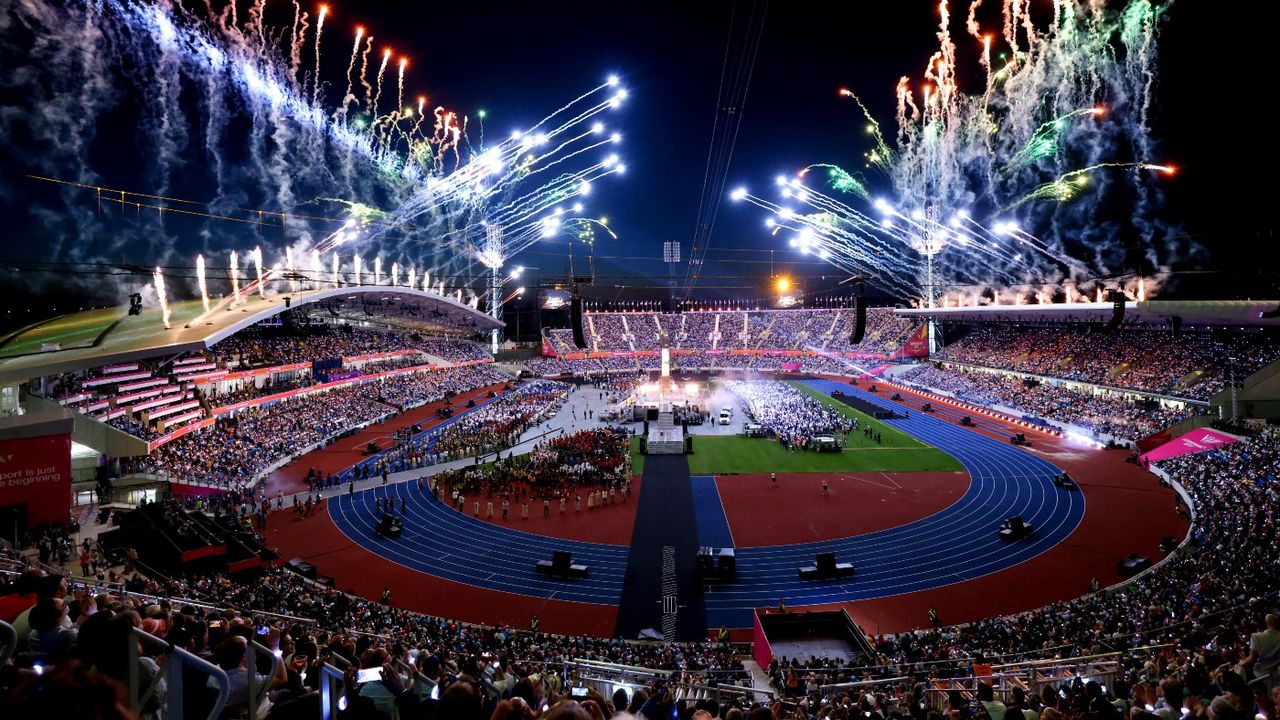 The 2022 Commonwealth Games closing ceremony at Alexander Stadium in Birmingham 