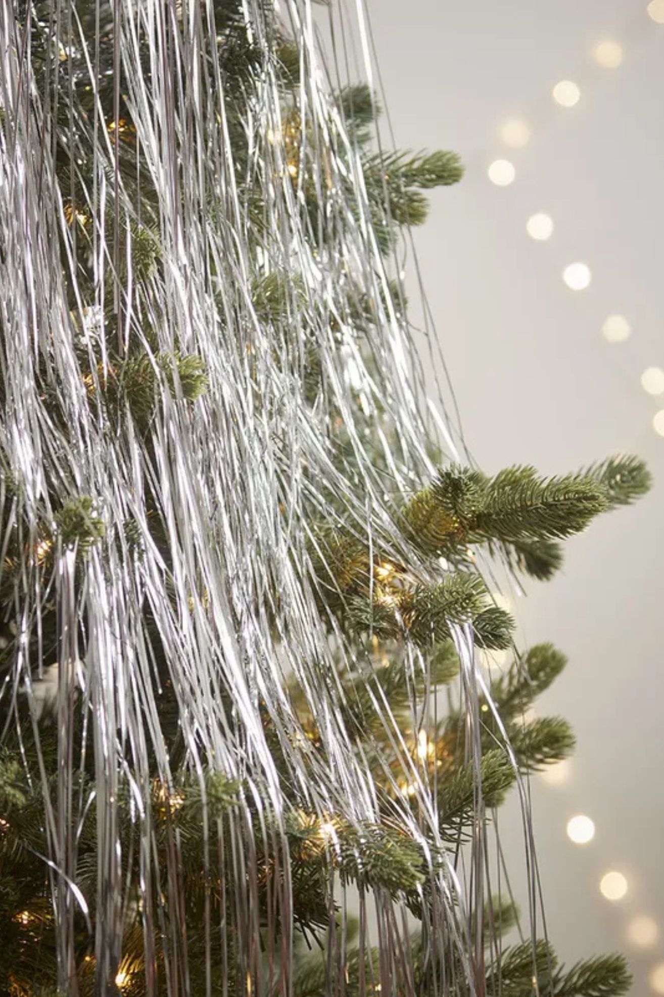 Cox &amp;amp; Cox, Fabulous Celebration Lametta - Silver