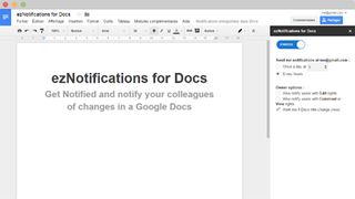 ezNotifications for Docs