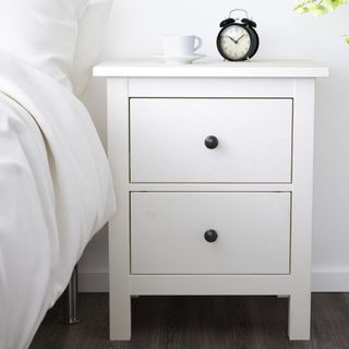 IKEA Hemnes chest of 2 drawers in white