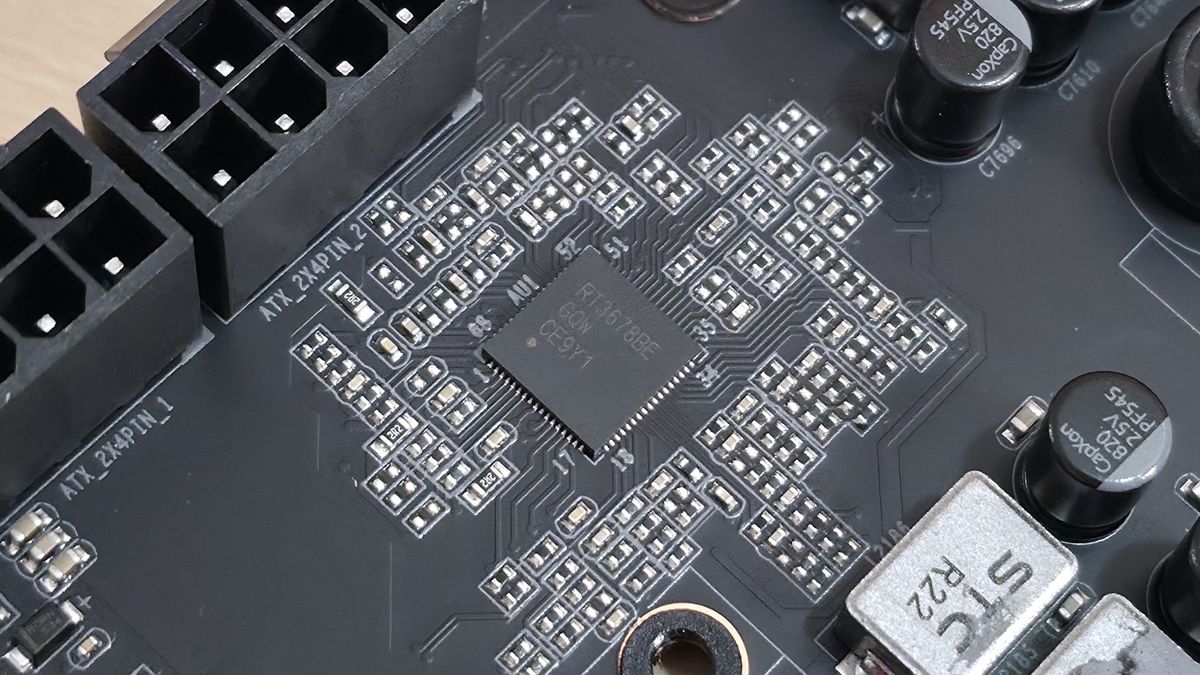 Maxsun Terminator B850M Pro II - Board ICs