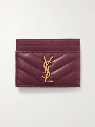 Cassandre Matelassé Leather Cardholder