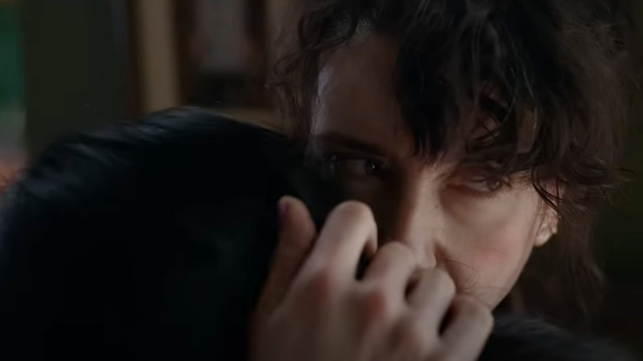 Sally Hawkins hugging Sora Wong on Bring Her Back.