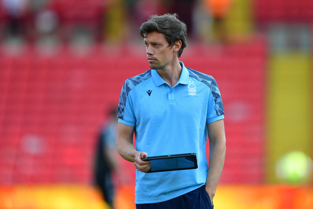 Arnaldo Abrantes, Nottingham Forest's head of performance and medical during the Pre-season Friendly match between Barnsley and Nottingham Forest at Oakwell, Barnsley on Saturday 16th July 2022.