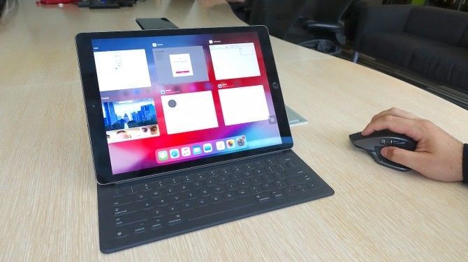 iOS 14 mouse support iPad