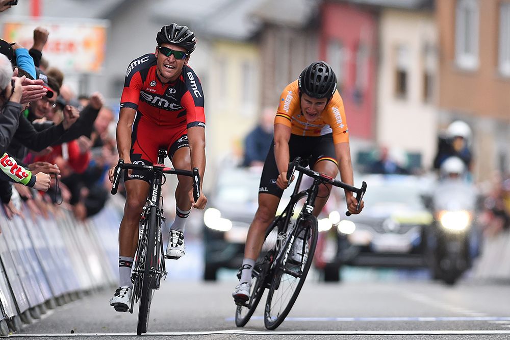 Greg Van Avermaet (BMC) gets the vitocry