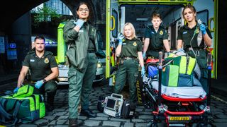 Members of the paramedic team in Ambulance season 11