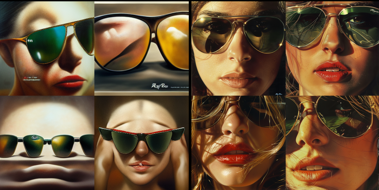 AI-generated ads for famous brands