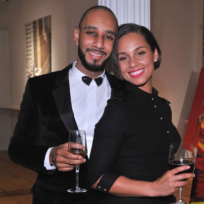 Swizz Beatz and Alicia Keys