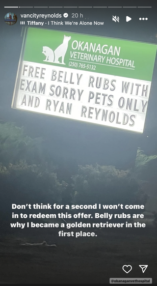 Ryan Reynolds on Instagram