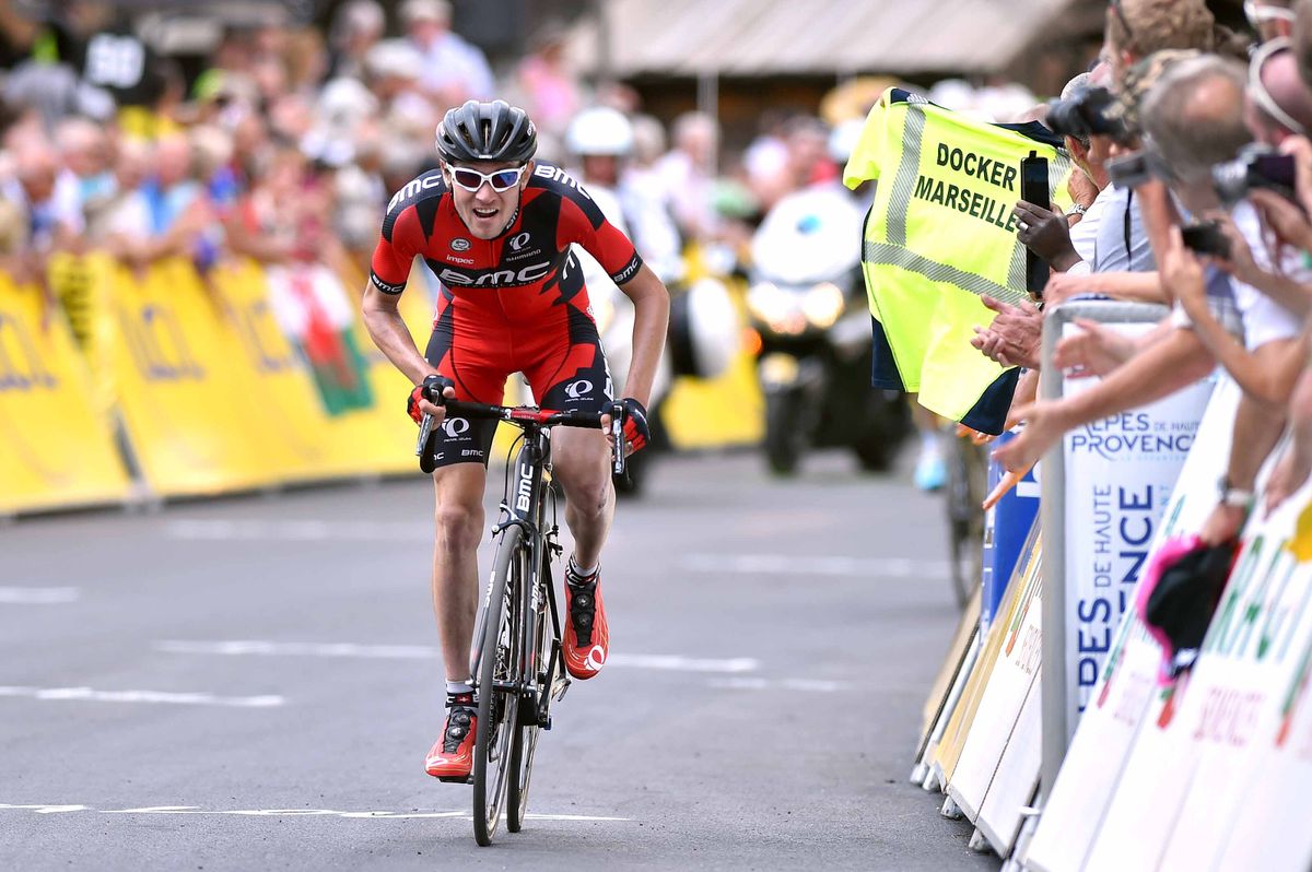 Tejay van Gerderen sprints to second place on stage 5